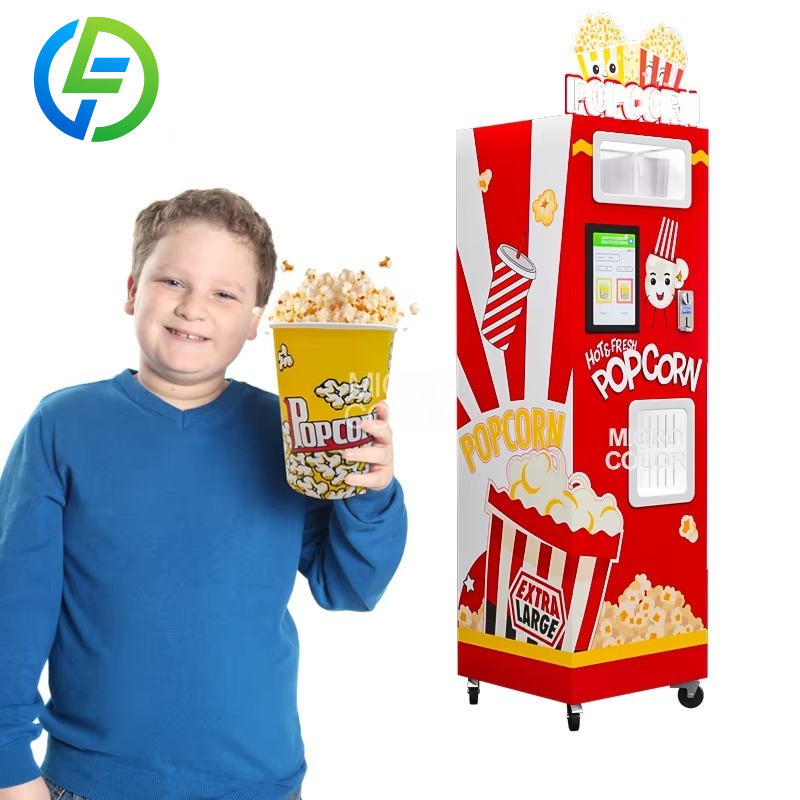 Popcorn Vending Machine - Op maat gemaakte commerciële popcornmachine, populaire,