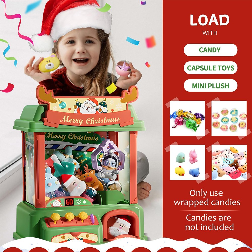 Kerst Klauw Machine Voor Kinde - Arcade Games Vending recensie en prijs