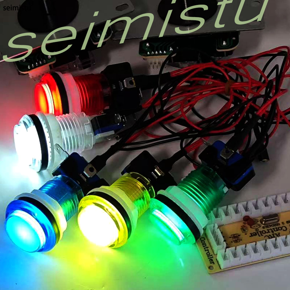 5V 12V Licht Drukknop 33mm Led - Arcade Button Pcb recensie en prijs