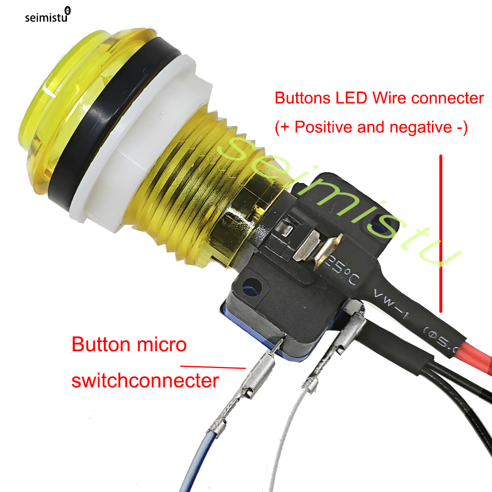 10 stks LED Arcade Game Drukkn - Arcade Button Pcb recensie en prijs