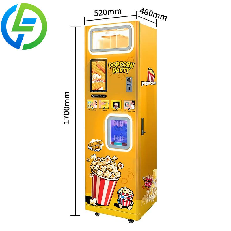 Geavanceerde, op muntjes werke - Popcorn Vending Machine recensie en prijs