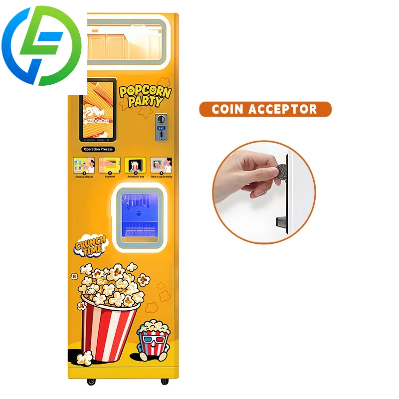 Geavanceerde, op muntjes werke - Popcorn Vending Machine recensie en prijs