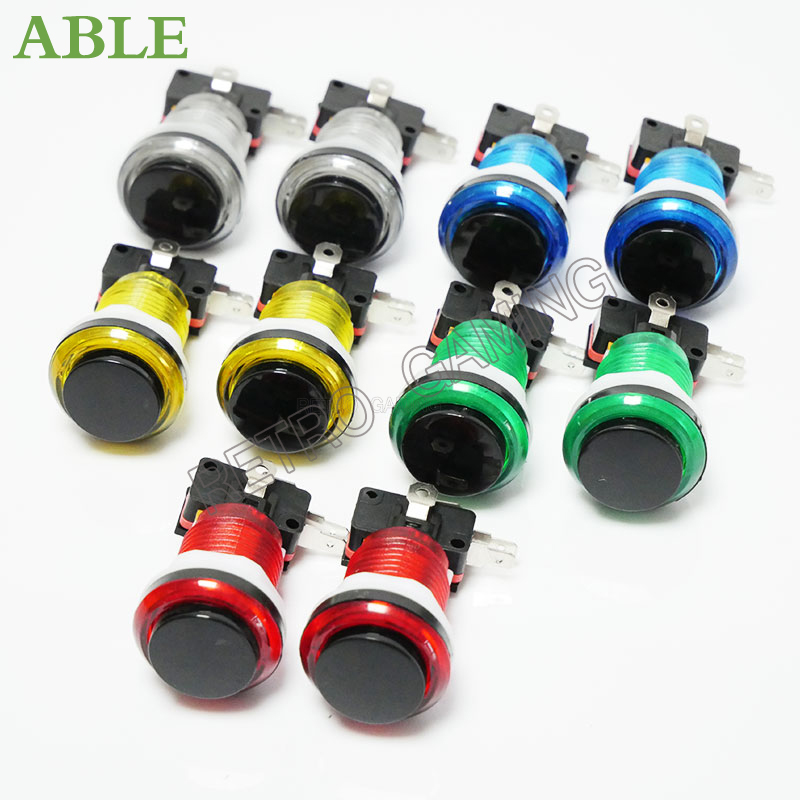 12 Stuks 6 Kleuren 28Mm Montag - Arcade Button Pcb recensie en prijs
