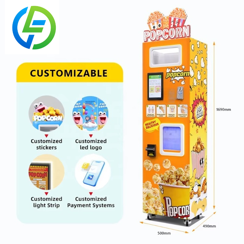 Geavanceerde, automatische, co - Popcorn Vending Machine recensie en prijs