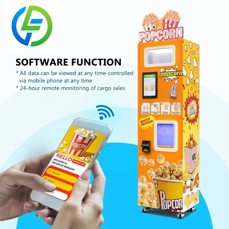 Geavanceerde, automatische, co - Popcorn Vending Machine recensie en prijs