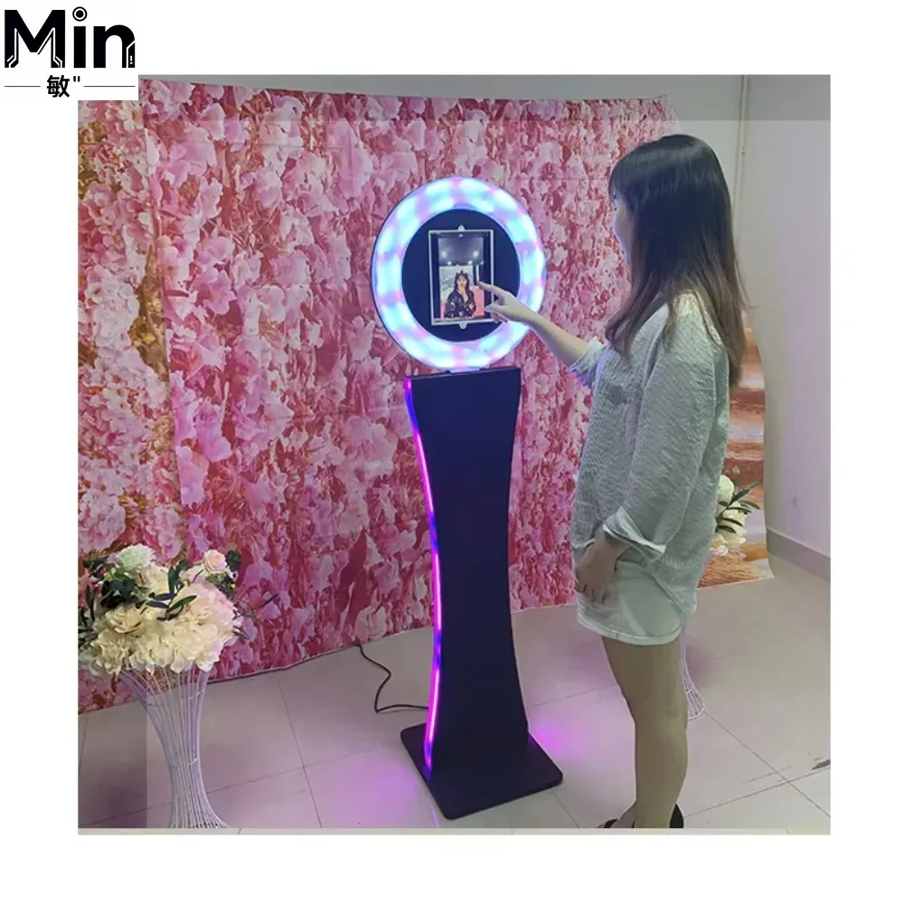 Draagbare 360 fotohokje machin - Photo Booth Machine recensie en prijs